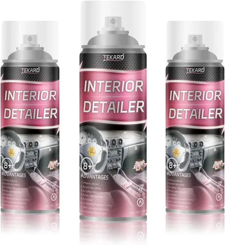 Vista 8 de Aerosol para detallar interiores, limpiador de interiores de automóvil, 15 onzas