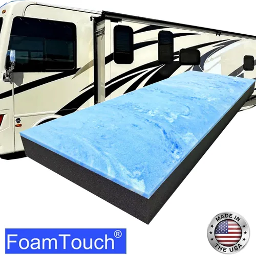 Vista 22 de FoamTouch Colchón litera de 7 pulgadas de alto x 28 pulgadas de ancho x 72 pulgadas de largo (solo espuma), carbón, sin funda