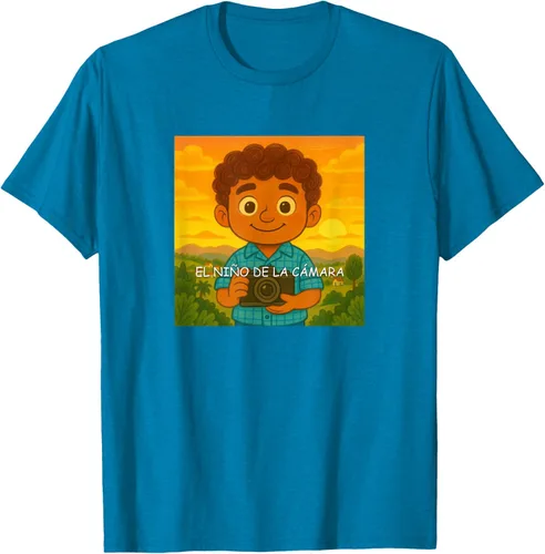Vista 63 de Camiseta El Niño de la Cámara – Diseño Oficial del Cuento Ilustrado