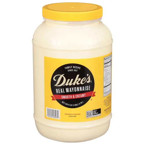 Vista 17 de Duke's Botella exprimible de mayonesa con sabor a tocino y tomate, ahumada y salada, 14 onzas (paquete de 1)
