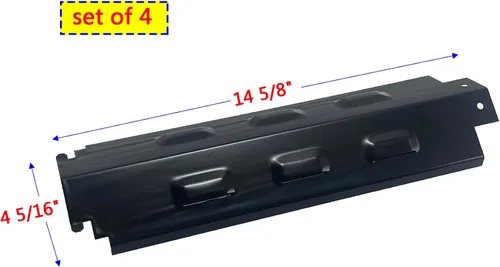Vista 4 de Kit de piezas de repuesto DG156 para quemadores de parrilla de gas Charbroil 463420507, 463420509, 463460708, 463460710, tubos de transporte, placas