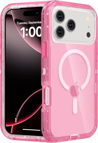 Vista 23 de Follaroma Funda para iPhone 11, Compatible con MagSafe, Fundas de Teléfono de Protección Resistente a Prueba de Golpes de Servicio Pesado
