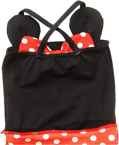Vista 4 de Traje de baño de una pieza para niñas pequeñas y pequeñas
