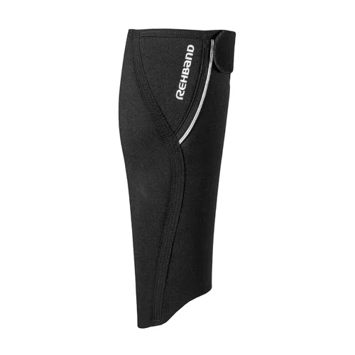 Vista 2 de Rehband Manga de pantorrilla de neopreno de 0.197 in, manga de compresión unisex para correr, fútbol, fitness, soporte de compresión de pantorrilla