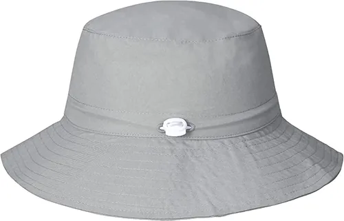 Vista 5 de 55cube Sombrero de sol para niños pequeños, sombrero de pescador de playa para niñas y niños pequeños