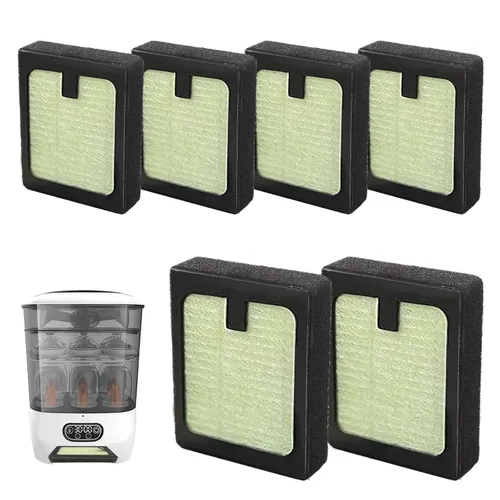 Vista 7 de Filtro HEPA de repuesto compatible con Baby Brezza Bottle Dryer Advanced y Baby Brezza Bottle Washer Pro