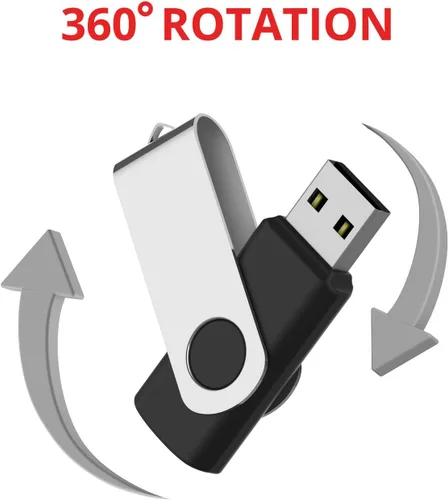 Vista 3 de mosDART - memoria externa USB 2.0 - capacidad pequeña - 10 unidades - 4GB indicador led, negro
