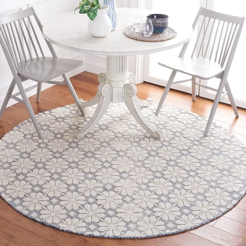 Vista 12 de SAFAVIEH Vermont Collection - Alfombra de pasillo, 2 pies 3 pulgadas x 6 pies, color marfil, lana hecha a mano, ideal para zonas de alto tráfico