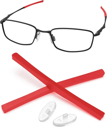 Vista 21 de Kits de goma de repuesto Piezas de nariz y auriculares para Oakley Casing OX3110/Clubface OX3102 Negro