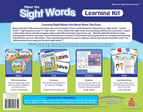 Vista 2 de Meet the Sight Words Learning Kit