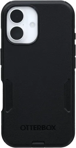 Vista 25 de OtterBox Funda para iPhone 16 Commuter Series - Jeans azul bebé, funda delgada y protectora para iPhone, de doble capa, absorción de impactos