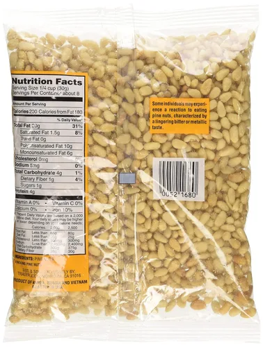 Vista 2 de Trader Joe's Pignolias tostadas secas - Piñones bolsa de 8 onzas, paquete de 2