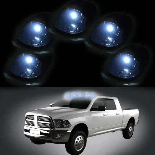 Vista 6 de SCITOO 10pcs Top Roof Running Marker Assembly Fits For Dodge Ram 2500 1999 2000 2001 For Dodge Ram 3500 1999-2002