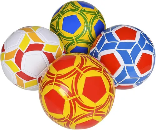 Vista 6 de Balón de fútbol T}tamaño Completo World International, mezclado.