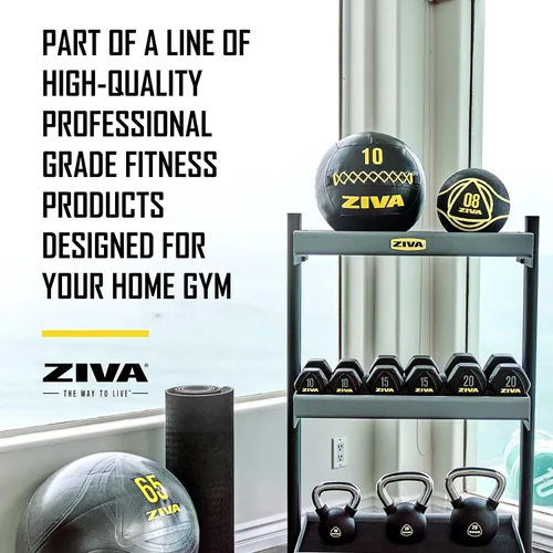 Vista 8 de ZIVA Pelota de pared suave – Pelota de ejercicio con peso altamente duradera para entrenamiento de fuerza y acondicionamiento, varios
