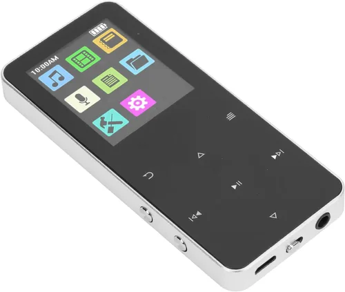Vista 4 de Reproductor de MP3 de alta fidelidad, 1.8 pulgadas TFT pantalla táctil reproductor MP3 con auriculares para grabación (4GB)