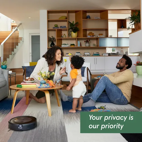 Vista 10 de iRobot Roomba j7+ (7550) Robot aspirador con vaciado automático – Utiliza la navegación PrecisionVision para identificar y evitar objetos como
