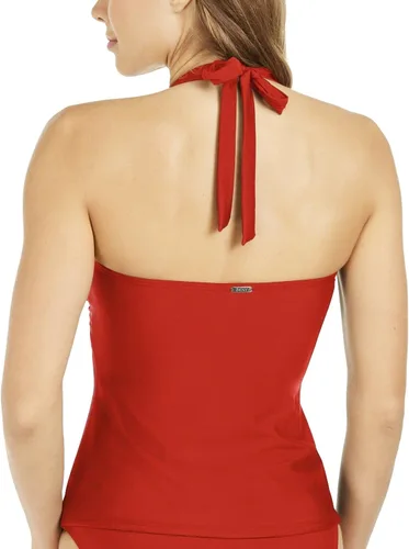 Vista 6 de DKNY Top tankini con cuello en V estándar para mujer