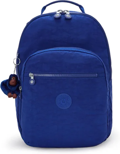 Vista 32 de Kipling Seúl - Mochila pequeña para tableta, diseño de flores acuáticas, talla única