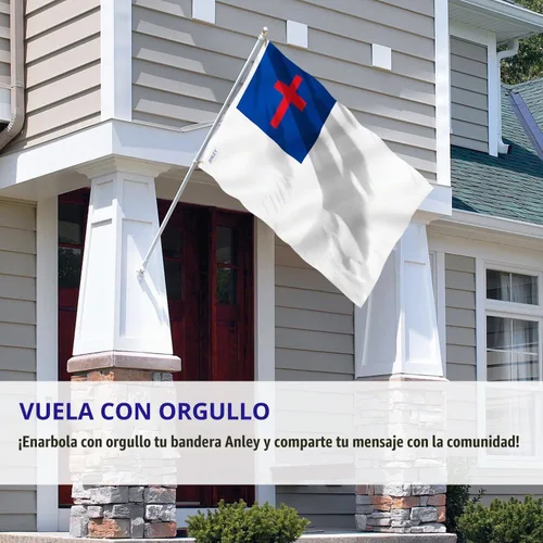 Vista 2 de Bandera de EE. UU. + cristiana + Israel + Vaticano + Templarios + Masónico, Cristiano