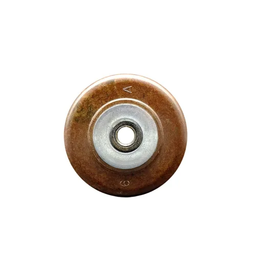 Vista 27 de Rueda fenólica de alta temperatura de 3" x 1.5" solamente - Perforación de 3/8" - Capacidad de 400 lbs por rueda - Marca Service Caster