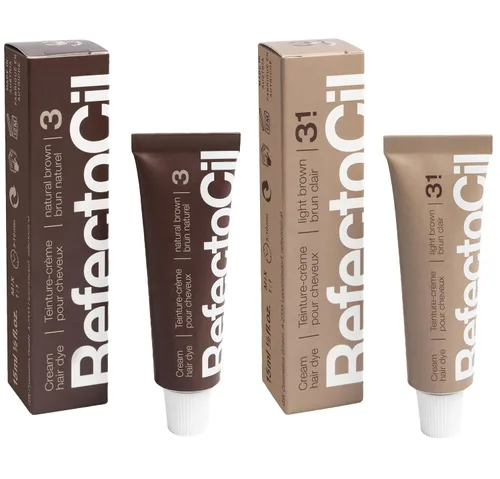 Vista 11 de RefectoCil Cream Hair Dye 2-Pack – Professional Long-Lasting Hair Tint Twin Pack for Regular Users and Salons – Use With 3% Developer