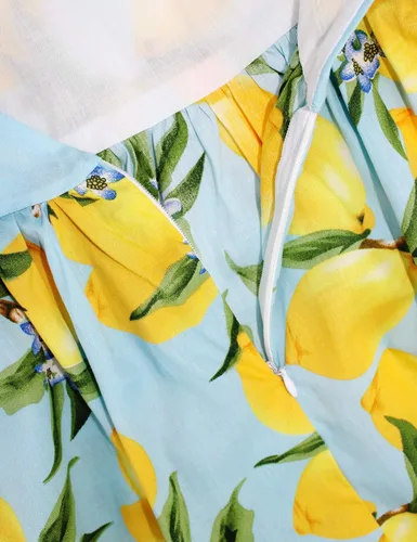 Vista 235 de Vestido de verano para niña, de algodón, con diseño floral