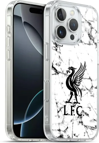 Vista 44 de Oficial LIVERPOOL Football Club 2017/18 Mármol Soft Gel Case para iPhone de Apple 7 Plus/8 PLUS Escudo negro.