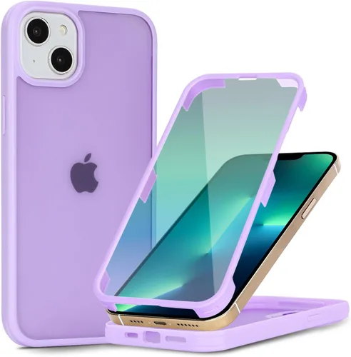 Vista 47 de Funda para iPhone 12 mini con protector de pantalla, color negro
