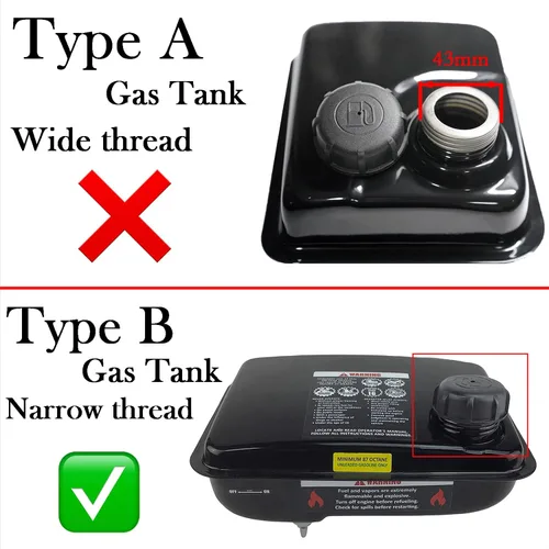 Vista 4 de JMCHstore Tapa del depósito de combustible de ventilación para Coleman RB100 Monster Moto 80cc MM-B80, tapa de gas atornillada para Motovox MBX10