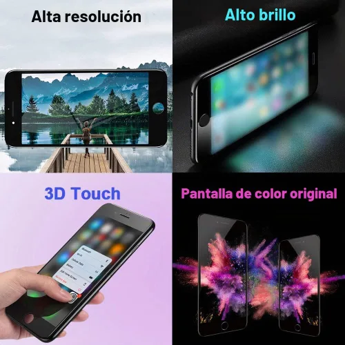 Vista 5 de Para iPhone 6S Pantalla Reemplazo Negro, LCD Touch Digitizer