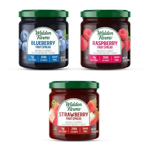Vista 8 de Walden Farms Mantequilla de manzana para untar de frutas – Cero calorías, baja en carbohidratos, apta para dieta cetogénica, vegana, sin azúcar