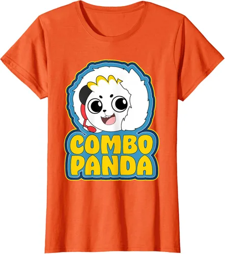 Vista 64 de Ryan's World Arctic Adventures Combo Panda Camiseta, Azul / Patchwork, S Azul Marino