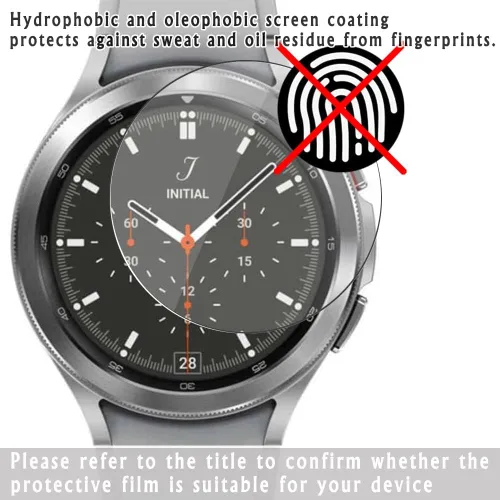 Vista 3 de Paquete de 3 protectores de pantalla de vidrio templado, compatibles con Amazfit GTR 2e 9H protectores de película protectora