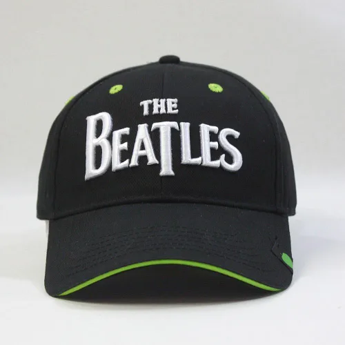 Vista 2 de The Beatles Gorra de béisbol ajustable clásica con logotipo en T Sgt Pepper Drum Abbey Road