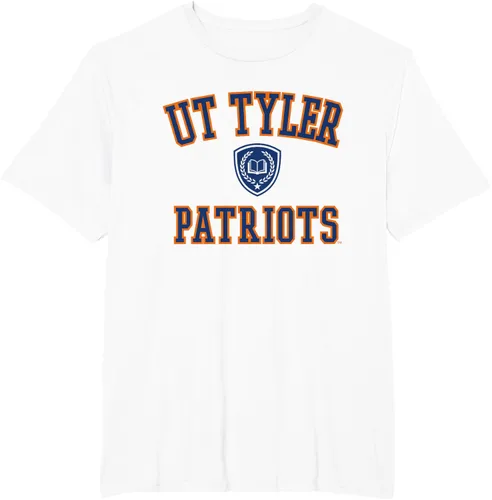 Vista 8 de Camiseta oficial de Texas Tyler Patriots Varsity, Blanco