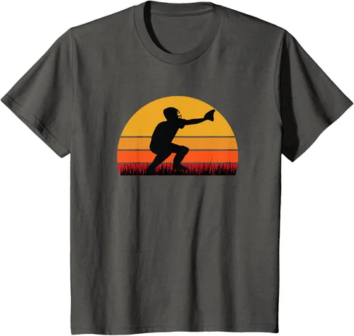 Vista 49 de Baseball Beisbol - Camiseta de jugador de pelota de defensa atrapante, Negro, S