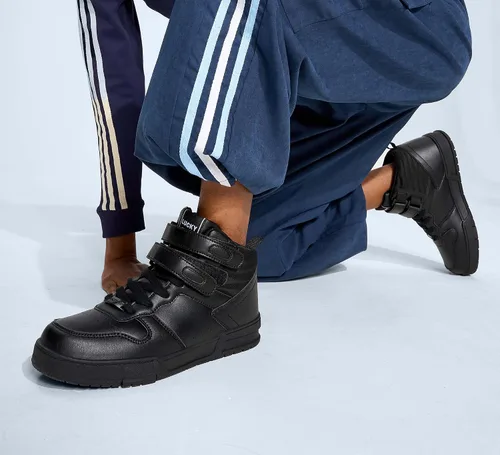 Vista 2 de LUCKY STEP - Botas altas de moda para mujer Todo negro