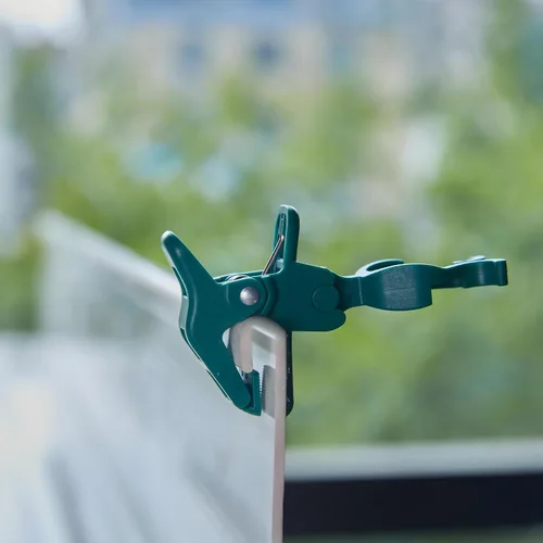 Vista 6 de C7 C9 - Clips de resorte universales para luces navideñas, 25 unidades de clips de resorte rápido para decoraciones de luces navideñas, clips