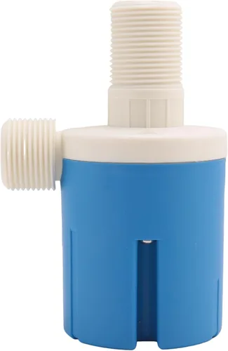 Vista 6 de 1 juego de mini válvula de flotador de bola de apagado automático completamente automático, controlador de nivel de agua, azul