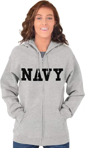Vista 5 de USAF Estados Unidos Militar Zip Up Sudadera con capucha para hombre y mujer