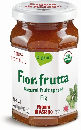 Vista 23 de Rigoni di Asiago Fiordifrutta Organic Fruit Spread, melocotón, 6