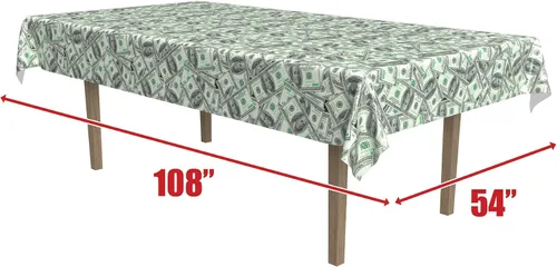 Vista 2 de Beistle The Company - Funda para mesa Big Bucks