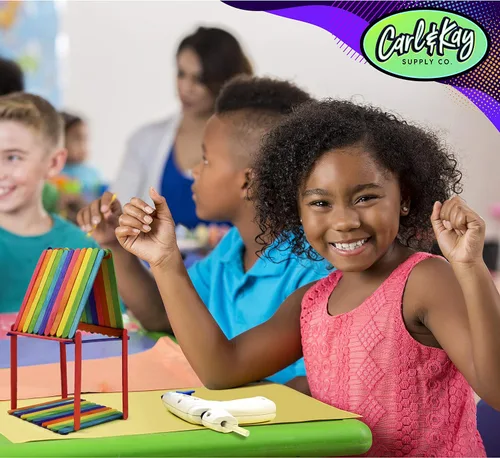 Vista 9 de Kit de suministros de artes y manualidades para niños, niños y niñas de 4, 5, 6, 7, 8 años, materiales de actividades para niños pequeños, ideal