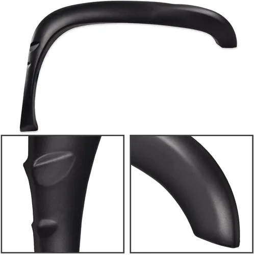 Vista 4 de CHEDA 4 guardabarros compatibles con Dodge Ram 1994 1995 1996 1997 1998 1999 2000 2001 Dodge Ram 1500/1994-2002 Dodge Ram 2500 3500 texturizado