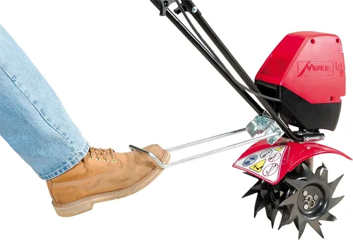 Vista 2 de Mantis 4333 Power Tiller Kick Stand para jardinería, color rojo