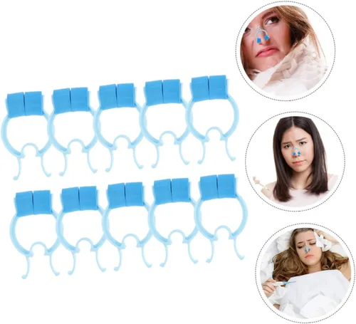 Vista 8 de 32 piezas de clip de nariz para hemorragias nasales, clip de sangrado nasal, tapones de sangrado nasal, clips de tapón nasal accesorios