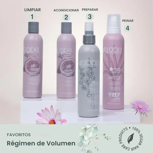 Vista 2 de ABBA - Champú de volumen puro - Pomelo y citronela