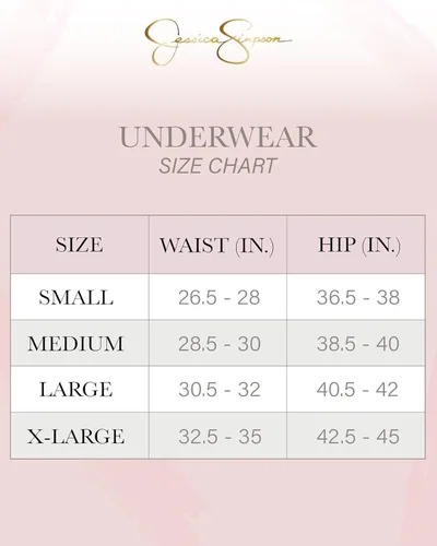 Vista 7 de Jessica Simpson Ropa interior para mujer - Calzones de microfibra Hipster (paquete de 5)