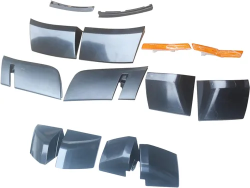 Vista 4 de NINTE Guardabarros de rueda para Dodge CHALLENGER Demon 2015 2016 2017 2018 2019 2020 2021 2022 2023 2024 Productos de accesorios para automóviles